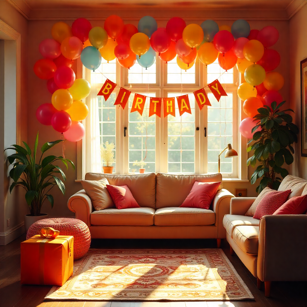 Birthday Balloon Decoration Services